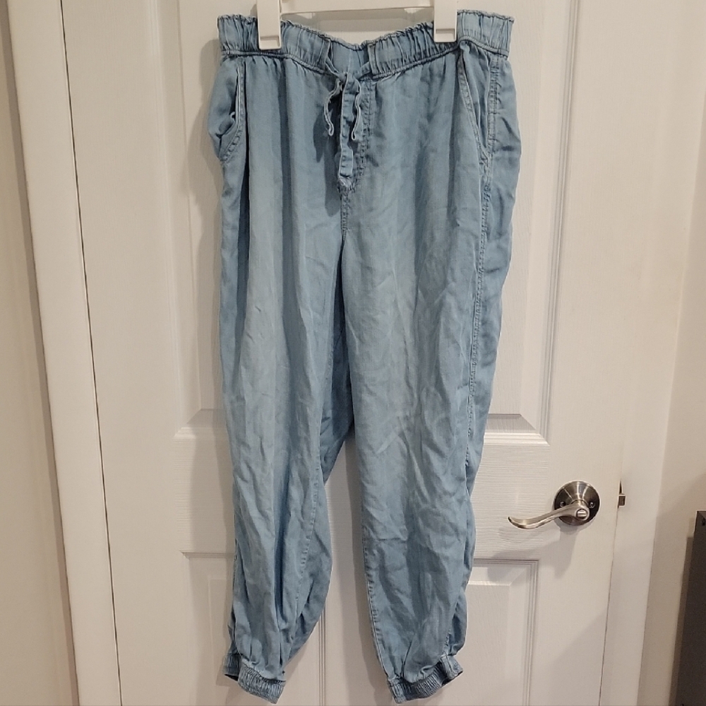 Knox Rose Light Blue Ankle & Cropped Jeans
